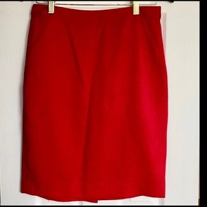 The Limited Red Pencil Skirt